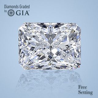 3.06 ct, I/VVS1, Radiant cut GIA Graded Diamond. Appraised Value: $130,800 