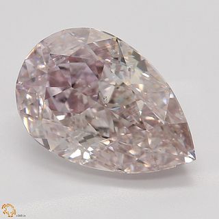 2.51 ct, Natural Fancy Brownish Pink Even Color, SI1, Pear cut Diamond (GIA Graded), Appraised Value: $311,200 