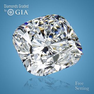3.02 ct, H/VVS2, Cushion cut GIA Graded Diamond. Appraised Value: $146,000 