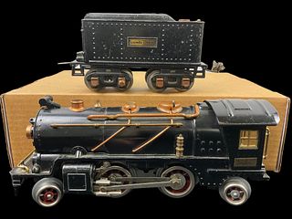 Lionel Prewar O Gauge 262 Steam Locomotive 2-4-2 with 262T Tender