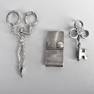 Three Vintage Sterling Silver Assorted Items