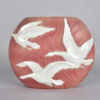 Vintage Phoenix Glass Vase