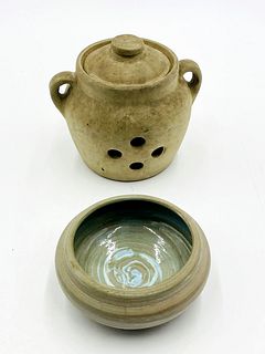 Desert Sands & WS Maple Leaf Pottery Bowls