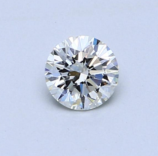 GIA - Certified 0.35 CT Round Cut Loose Diamond H Color VVS2 Clarity