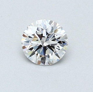 GIA - Certified 0.34 CT Round Cut Loose Diamond D Color VS2 Clarity