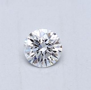 GIA - Certified 0.34 CT Round Cut Loose Diamond D Color VVS1 Clarity