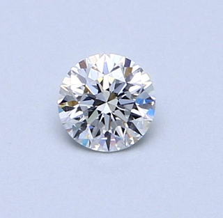 GIA - Certified 0.36 CT Round Cut Loose Diamond D Color VVS1 Clarity