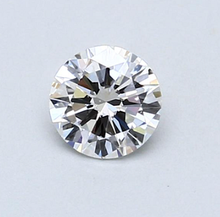 GIA - Certified 0.37 CT Round Cut Loose Diamond E Color VVS1 Clarity