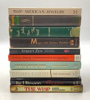 10 Books Including, Mexican Jewelry, Stupid White Men, The Whip, Choices, Street Zen & More