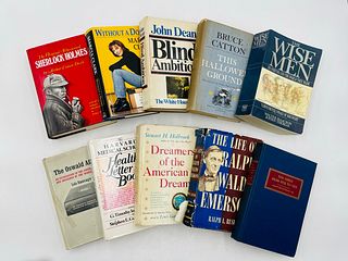 10 Books Including, Sherlock Holmes, Without a Doubt, Blind Ambition, The Oswald Affair & More