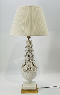Calla Lily Table Lamp from Bondia/Manises, 1960's