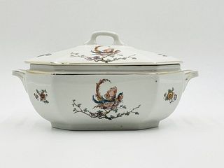 Large Porcelain Tureen With Lid. Marked GÃ–C 13255-59