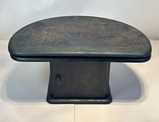 Vintage Coffee Table with a Swivel Top. USA 1960s