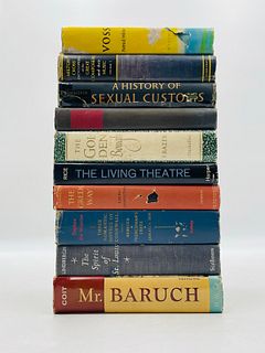 10 Books Including: Voss, The Living Theatre, Mr. Baruch, The Golden Bough & More