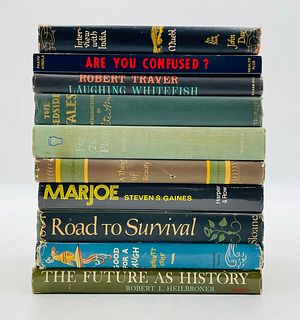10 Books including: The Future as History, The Bedside Tales, Whitefish & More
