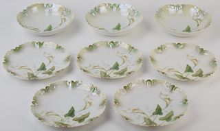 R.S GERMANY PORCELAIN BOWLS AND PLATES