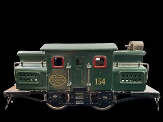 Lionel Prewar O Gauge 154 0-4-0 Electric Locomotive New York Central Lines Dark Green