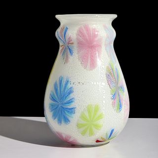 A.V.E.M. Pinwheel Design Vase, Provenance Lobel