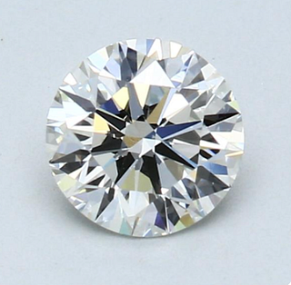 GIA - Certified 0.53 CT Round Cut Loose Diamond I Color VVS1 Clarity