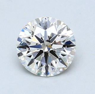 GIA - Certified 0.53 CT Round Cut Loose Diamond I Color VS2 Clarity