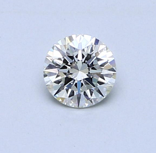 GIA - Certified 0.55 CT Round Cut Loose Diamond H Color VVS2 Clarity