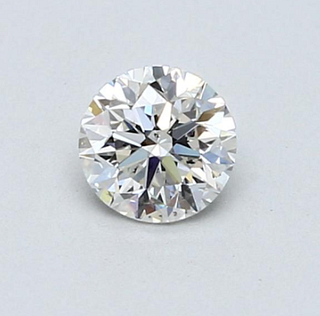 GIA - Certified 0.56 CT Round Cut Loose Diamond H Color VS2 Clarity
