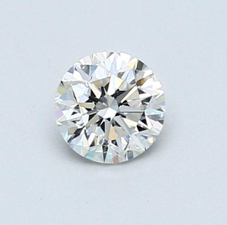 GIA - Certified 0.51 CT Round Cut Loose Diamond G Color VVS1 Clarity