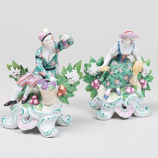 Pair of English Porcelain Figures
