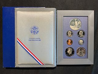 1986 US Mint 7-Coin Prestige Set 