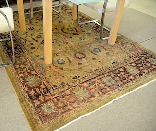 Oriental area rug. 5'5" x 8'