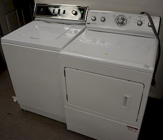 Maytag washer and electric dryer.