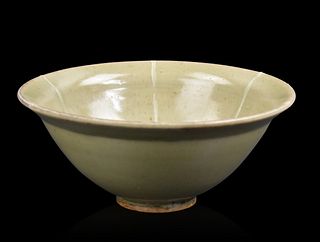 Large Chinese Yaozhou Ware Bowl, Northern Song
