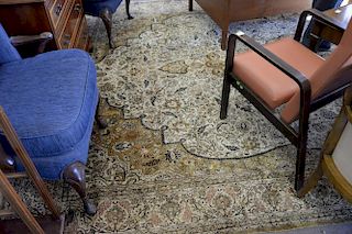 Silk Oriental carpet, 9'6" x 14'6".