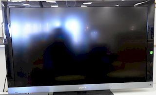 Sony Bravia flat panel TV, 46 inches.
