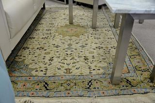 Oriental throw rug. 4'8" x 7'