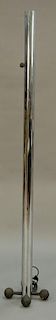 Chrome torchiere high intensity 1980's lighting. ht. 72 1/2in.