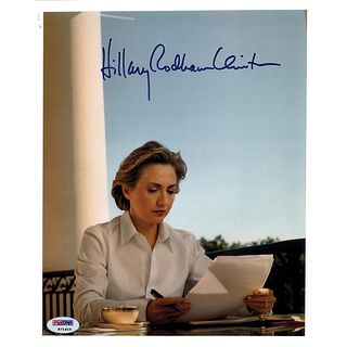Hillary Clinton Signed Photograph