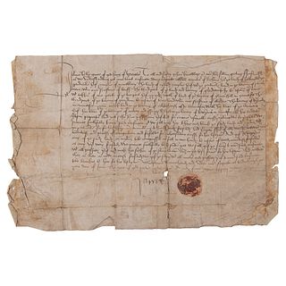 King James V Document Signed