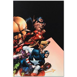Marvel Comics "Avengers #500" Numbered Limited Edition Giclee on Canvas by David Finch with COA.