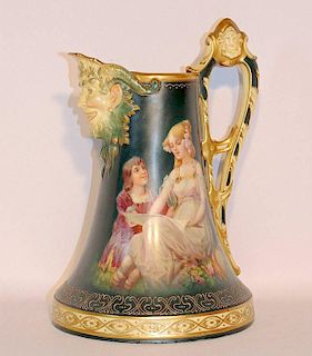 Royal Vienna Porcelain Pitcher