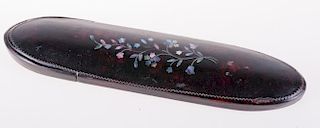 Antique Glasses Case with Abalone Inlay