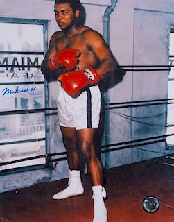 Muhammad Ali Autographed Photo