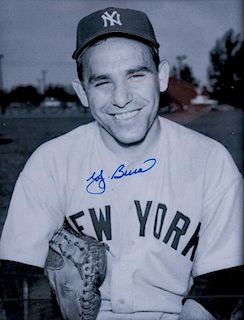 Yogi Berra Autographed Photo