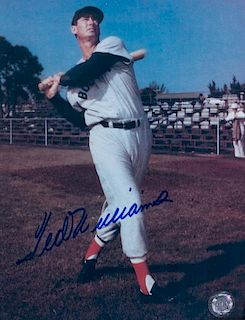 Ted Williams Autographed Photo