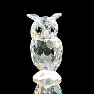 Swarovski Silver Crystal Figurine, Night Owl