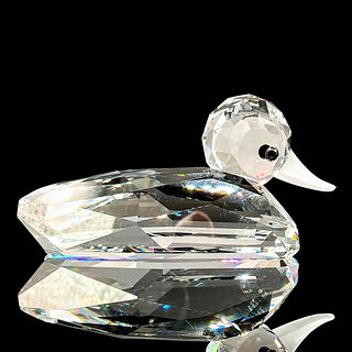 Swarovski Silver Crystal Figurine, Mallard