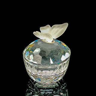 Swarovski Silver Crystal Treasure Box, Butterfly