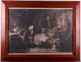 Sir Luke Fildes "The Doctor" Lithograph