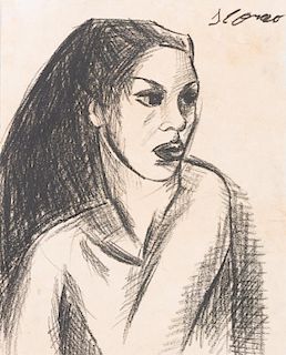 Jose Clemente Orozco Portrait Drawing