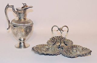 Two pieces of Sheffield Silver
